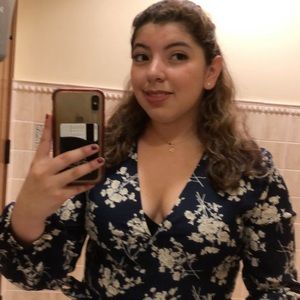 Skater Tie V Neck Mini Dress